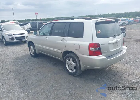 2007 Toyota Highlander Limited V6 из США, поврежденный, VIN JTEEP21A570225119